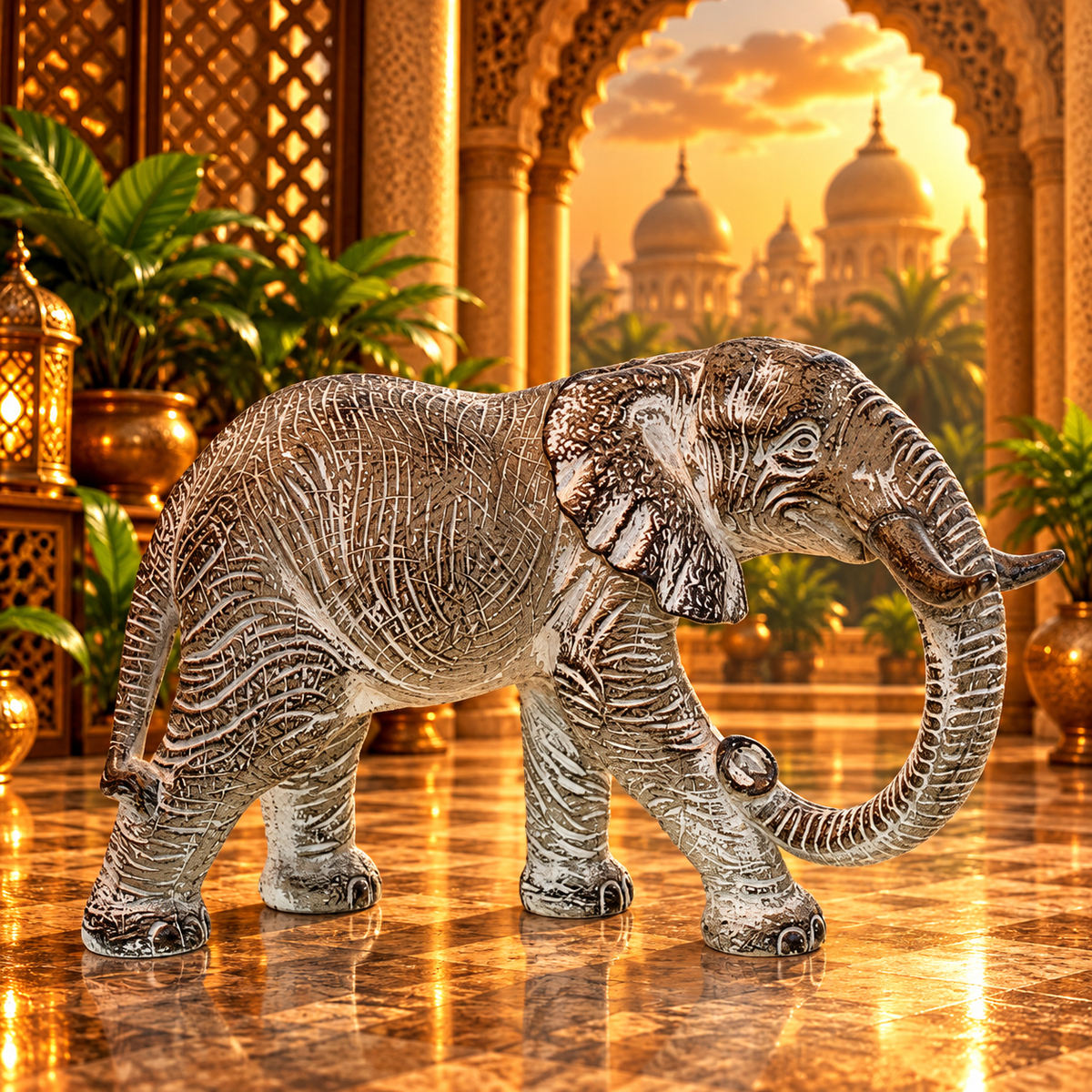 Estatua Decorativa Elefante