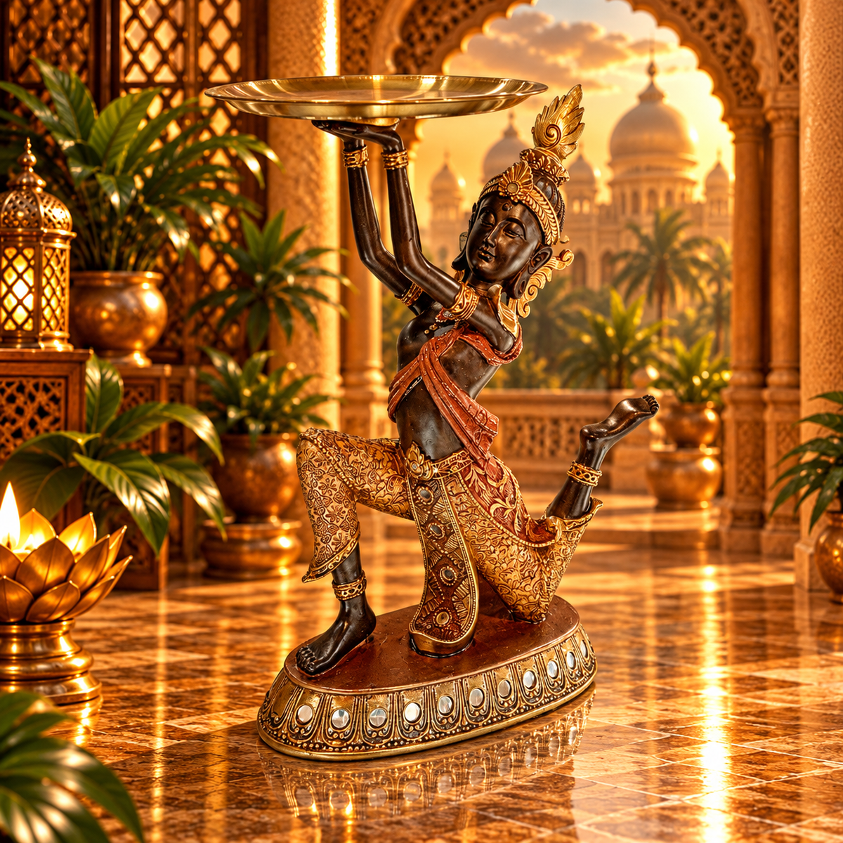 Escultura Krishna