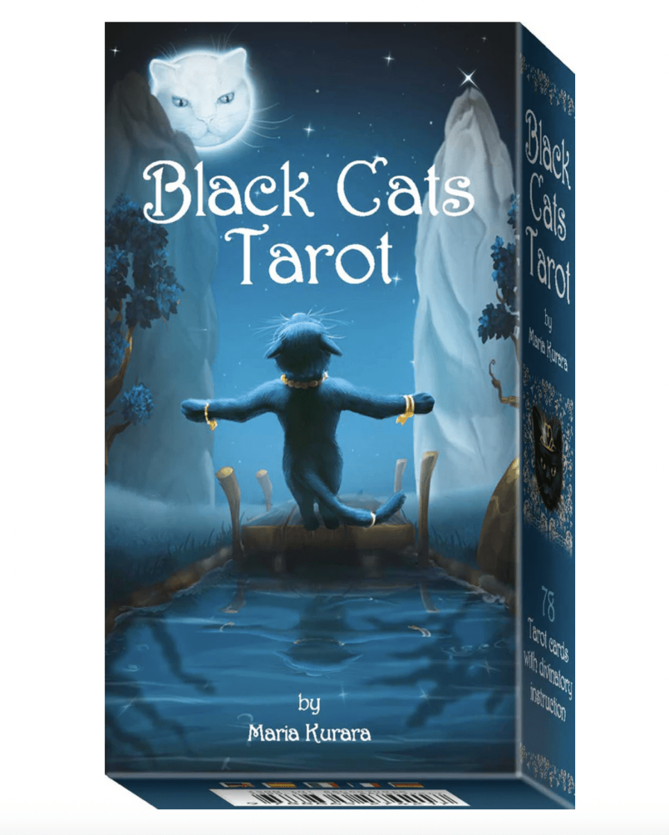Tarot De los Gatos Negros (Libro + Cartas)